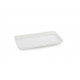 Plat PLEXI.  B09 - 300X180X17mm - blanc