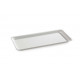 Plat PLEXI.  B10 - 345X155X17mm - blanc