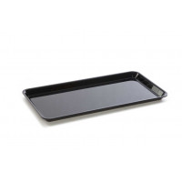 PLEXI dish. B10 - 345X155X17mm - black