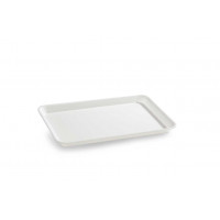 Plat PLEXI.  B50 - 305X210X17mm - blanc