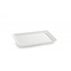 Plat PLEXI.  B50 - 305X210X17mm - blanc