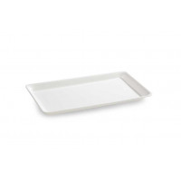 Plat PLEXI. B33-350X200X17 mm - blanc