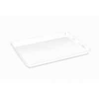 Plat PLEXI B18-365X275X17 mm -blanc