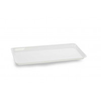 Plat PLEXI.  B44 - 410X210X17mm - blanc