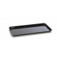 PLEXI dish. B44 - 410X210X17mm - black