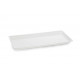 Plat PLEXI. B42 - 425X205X17 mm - blanc