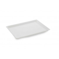 Plat PLEXI. B17 - 335X260X17mm - blanc