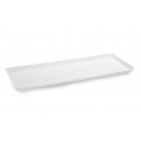 Plat PLEXI. B39 - 670X270X17 mm - blanc