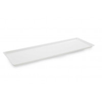 Plat PLEXI. B28 - 760X265X17 mm - blanc