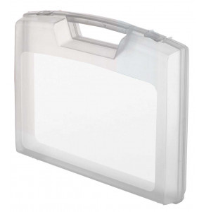 Mallette transparent - 240 x 205 x H43 mm