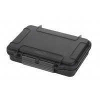 MAX GRIP waterproof case with cubed foams - Mallette Max Grip noire mousses. L.212xH.140xP.47(33+12)