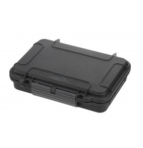 MAX GRIP waterproof case with cubed foams - Mallette Max Grip noire mousses. L.212xH.140xP.47(33+12)