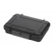 MAX GRIP waterproof case with cubed foams - Mallette Max Grip noire mousses. L.212xH.140xP.47(33+12)