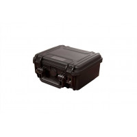 MAX waterproof case with cubed foams - Mallette MAX noire mousses. L.235xH.180xP.106(81+25)