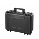 MAX waterproof case - Mallette MAX noire vide. L.426xH.290xP.114+45