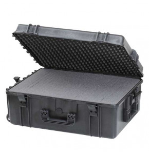 Mallette MAX noire mousses.