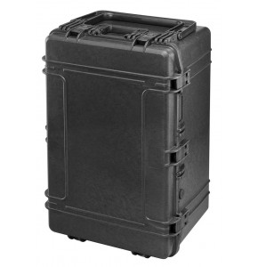 Mallette MAX noire mousses trolley.