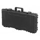 MAX waterproof case with cubed foams - Mallette MAX noire mousses PD.