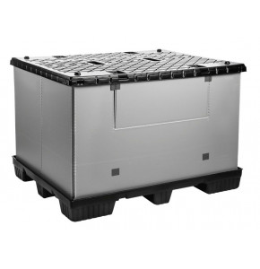 Caisse palette légère HDPE - 1500x1200xH1000 mm