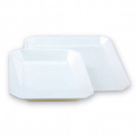 Plexiglas dish with cuts