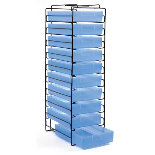 Presentation tray rack