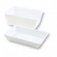 Plastic trays and dishes