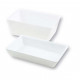 RAVIER PLEXI. B65-385X325X50 MM - BLANC