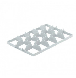 Séparateur haut pour bac euro-line - 15 cases : 107x 114 mm