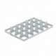 Séparateur haut pour bac euro-line - 24 cases : 89 x 85 mm