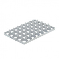 Low divider for euro-line tray - 40 spaces: 66 x 67 mm