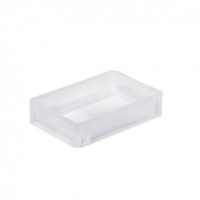 Euro-line solid bin 300x200x70 mm - Translucent