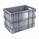 Solid euro Container-  600x400xH420  -  Gray