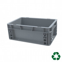 European standard plastic bin in recycled material