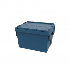 Bac navette transport ALC - 400x300xH264 mm Bleu