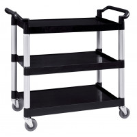 Multipurpose trolley with 3 trays - 1040x495xH920 mm