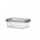 Rectangular food box Combi box 1208-270 - L120 x W88 x H42mm
