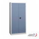 Workshop cabinet with blue hinged doors - H198 x 54.6 x D53 cm