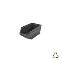 Recycled grey bin - 170x100x80 mm