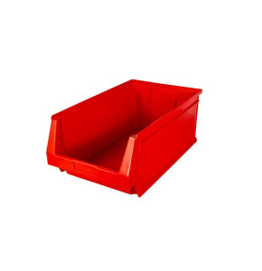 Red spout tray - 500x303x200 mm