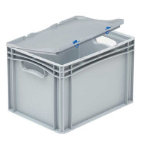Bin 400X300X285 with integrated lid