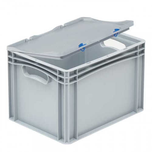 Boîte de rangement en plastique avec couvercle - 14 litres - ON