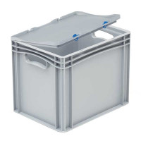 Bin 400 x 300 x 335 with integrated lid