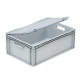 Bin 600 x 400 x 235 with integrated lid