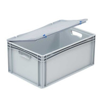 Bin 600 x 400 x 285 with integrated lid