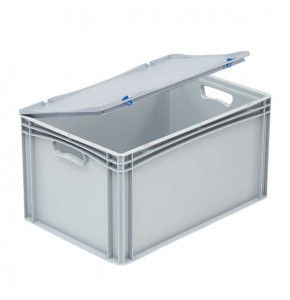 Bin 600 x 400 x 335 with integrated lid