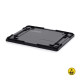 Couvercle conducteur D86 K pour bac 800 x 600 mm