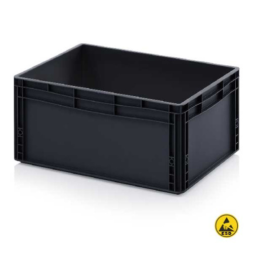 Bac Euro conducteur ESD 6427HG - 600x400x270 mm