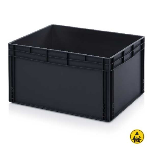 Bac Euro conducteur ESD 8642HG - 800x600x420 mm