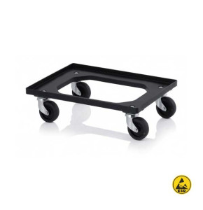 Chariot porte-bac ESD RO 64 - 620x420 mm