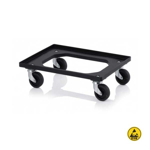 Chariot porte-bac - ESD RO 64 - 620 x 420 mm